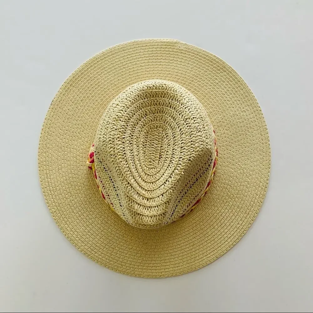 Boutique | Straw Braided Panama Hat